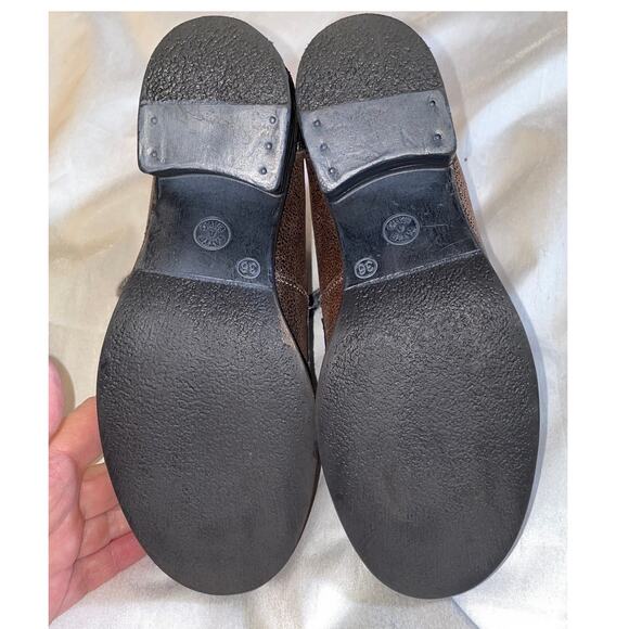 Papucei Women's Leather Lace Up Ankle Boot - NWOB - Women's Size 36 - Hand Made - Picture 9 of 12